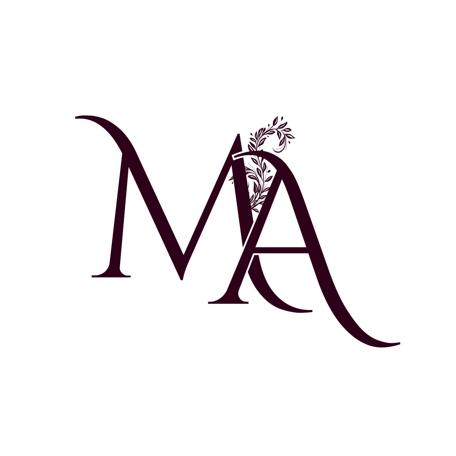 Mica and Alex monogram